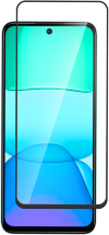 Стекло защитное Borasco для Xiaomi Redmi 13 Черная рамка