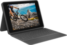 Чехол-клавиатура Logitech Rugged Folio for iPad 7th generation Graphite
