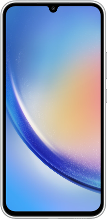 Смартфон Samsung Galaxy A34 8/256Gb 5G Серебристый (SM-A346)
