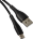 Дата-кабель UNBROKE Fika USB-Type-C 1 метр до 2A Черный