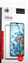 Стекло защитное Code Huawei Y8p 2.5D FG черная рамка 2 шт