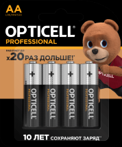 Батарея Opticell Professional батарейки AA 4 шт