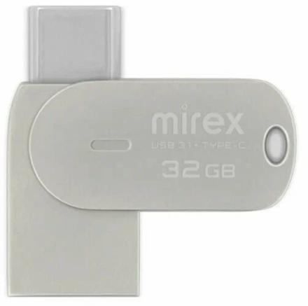 USB Flash Mirex Bolero 32GB Type-C-USB A Серый